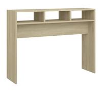 vidaXL Table Console chêne Sonoma 105x30x80 cm Bois d'ingénierie