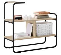 vidaXL Table Console Chêne Sonoma 80 x 35 x 75 cm Bois d'ingénierie, Table Console Moderne, Meuble d'entrée Fonctionnel, Accent décoratif étroit, Usage Polyvalent dans Le Salon