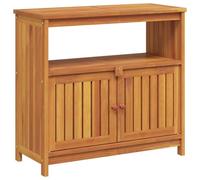 Table console de jardin 80x35x75 cm bois massif d'acacia319696