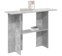 vidaXL Table Console Gris béton 100 x 30 x 75 cm Bois d'ingénierie, Table d'entrée, Console Moderne, Meuble de Couloir, Gain de Place, Bois Technique, déco pour la Maison