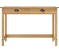 vidaXL Table console Hill avec 2 tiroirs 110×45×74 cm bois de pin