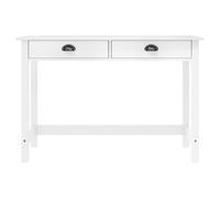 vidaXL Table console Hill avec 2 tiroirs 110x45x74 cm bois de pin