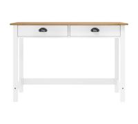 vidaXL Table console Hill avec 2 tiroirs 110x45x74 cm bois de pin