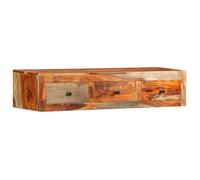 vidaXL Table Console Murale Table d'Entrée Table de Salon Table de Couloir avec 3 Tiroirs Maison Intérieur 100x25x20 cm 247749