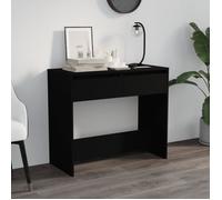 vidaXL Table console Noir 89 × 41 × 76.5 cm Acier