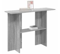 vidaXL Table Console Sonoma Gris 100 x 30 x 75 cm Bois d'ingénierie, Table d'entrée, Console Moderne, Meuble de Couloir, Gain de Place, Bois Technique, déco pour la Maison