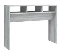Table console Sonoma gris 105x30x80 cm Bois d'ingénierie