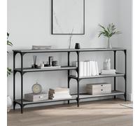 Vidaxl Table Console Sonoma Gris 160x29x75 Cm Bois D'ingénierie