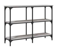 vidaXL Table console sonoma gris 100x29x75 cm bois d'ingénierie 834103 Gris G
