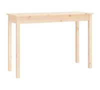 vidaXL Table Console Table d'Entrée Table d'Appoint Meuble de Salle de Séjour Meuble de Salon Intérieur 110x40x75 cm Bois Massif de Pin
