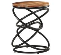 Vidaxl Table D'appoint 40x40x52 Cm Bois D'acacia Massif Marron