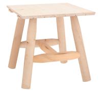 vidaXL Table d'appoint 49x49x50 cm bois massif d'épicéa , table basse, table console, table à thé, table, bout de canapé, table de téléphone Marron https://www.fnac.com/mp48891043/vidaXL-Table-d-appoint-49x49x50-cm-bois-massif-d-epicea/w-4?oref=c0874caa-fd96-7406-46f7-b5281c7406ec
