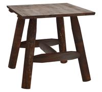 Vidaxl Table D'appoint 49x49x50 Cm Bois Massif D'épicéa