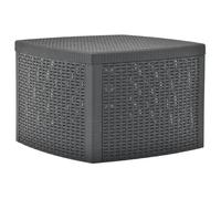 Table d appoint Anthracite 54x54x36,5 cm Plastique Anthracite G