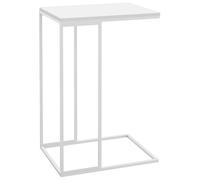 Vidaxl Table D'appoint Blanc 40x30x59 Cm Aggloméré Blanc