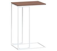 Vidaxl Table D'appoint Blanc 40x30x59 Cm Bois D'ingénierie Blanc