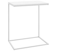 Vidaxl Table D'appoint Blanc 55x35x66 Cm Aggloméré