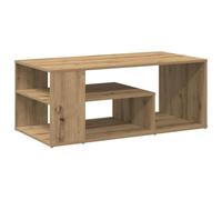 vidaXL Table d'appoint Chêne artisanal 100x50x40 cm Bois d'ingénierie Marron
