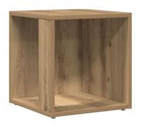 vidaXL Table d'appoint chêne Artisanal 33x33x34 cm Bois d'ingénierie