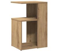 vidaXL Table d'appoint Chêne Artisanal 36x30x56 cm Bois d'ingénierie Bout de canapé