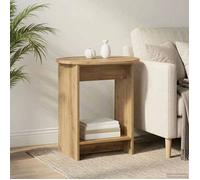 vidaXL Table d'appoint Chêne Artisanal 50 x 39,5 x 55 cm