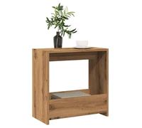 vidaXL Table d'appoint chêne artisanal 50x26x50 cm bois d'ingénierie