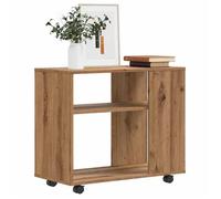 vidaXL Table d'appoint bout de canapé chêne artisanal 70×35×55 cm bois d'ingénierie 856027