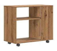 vidaXL Table d'appoint bout de canapé chêne artisanal 70×35×55 cm bois d'ingénierie 856027