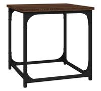 Vidaxl Table D'appoint Chêne Marron 40x40x40 Cm Bois D'ingénierie Marron