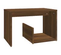 vidaXL Table d'appoint Chêne Marron 59x36x38 cm Bois d'ingénierie