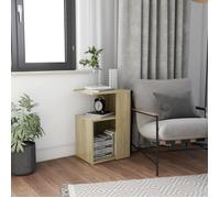 vidaXL Table d'appoint Chêne sonoma 36x30x56 cm Aggloméré