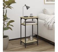 Vidaxl Table D'appoint Chêne Sonoma 40x30x75 Cm Bois D'ingénierie Marron