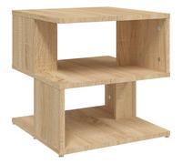 Vidaxl Table D'appoint Chêne Sonoma 40x40x40 Cm Aggloméré Marron