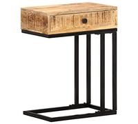 vidaXL Table d'appoint en U Bois de manguier massif 45x30x61 cm