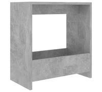 Vidaxl Table D'appoint Gris Béton 50x26x50 Cm Aggloméré Gris