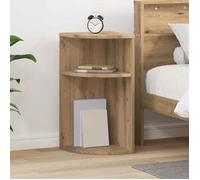 VIDAXL Table d'appoint guéridon chêne artisanal 29,6×29,6×60 cm - bois d'ingénierie