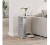 VIDAXL Table d'appoint guéridon gris béton 35x25x50 cm en bois d'ingénierie