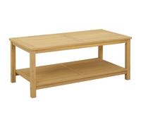 vidaXL Table d'appoint Huile Naturelle 110 x 55 x 45 cm