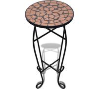vidaXL Table d'appoint Mosaïque Terre cuite 41127