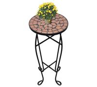 vidaXL Table d'appoint Mosaïque Terre cuite 41127