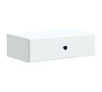 vidaXL Table d'appoint murale Blanc 59 x 34,5 x 17 cm