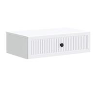 vidaXL Table d'appoint murale Blanc 59 x 34 5 x 17 cm 897975