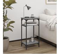vidaXL Table d'appoint Sonoma gris 40x30x75 cm Bois d'ingénierie 825800