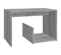 vidaXL Table d'appoint Sonoma Gris 59x36x38 cm Bois d'ingénierie