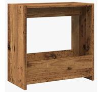 vidaXL Table d'appoint de canapé Vieux bois 50x26x50 cm Bois d'ingénierie