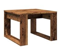 vidaXL Table d'appoint Vieux bois 50x50x35 cm Bois d'ingénierie