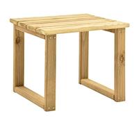 vidaXL Table de bain de soleil pour jardin, patio, terrasse, balcon, piscine, plage, meubles durables, 30 x 30 x 26 cm, bois de pin imprégné