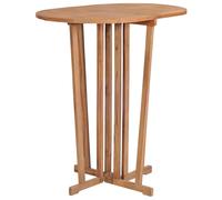 Vidaxl Table De Bar 90x65x105 Cm Bois De Teck Solide