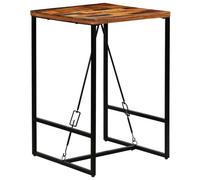 Vidaxl Table De Bar Bois De Récupération Massif 70x70x106 Cm