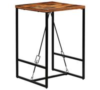 Vidaxl Table De Bar Bois De Récupération Massif 70x70x106 Cm